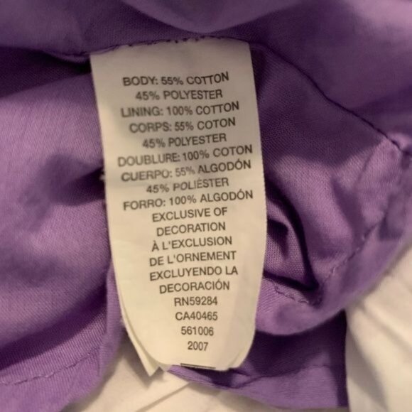 The Children’s Place Baby Girls Fit & Flare Dress Purple Green 24M - Picture 4 of 6